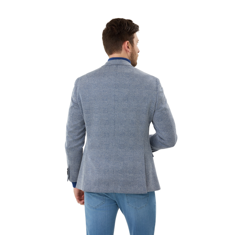 Heren Colbert 1-81-450 Gardeur Collectie BLAUW DESSIN
