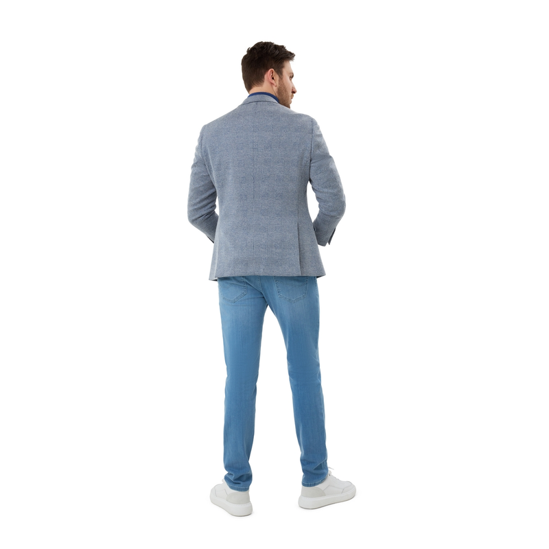 Heren Colbert 1-81-450 Gardeur Collectie BLAUW DESSIN