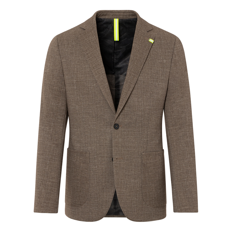 Heren Colbert #2 SNEAKER JACKET Benvenuto MIDDEN BRUIN