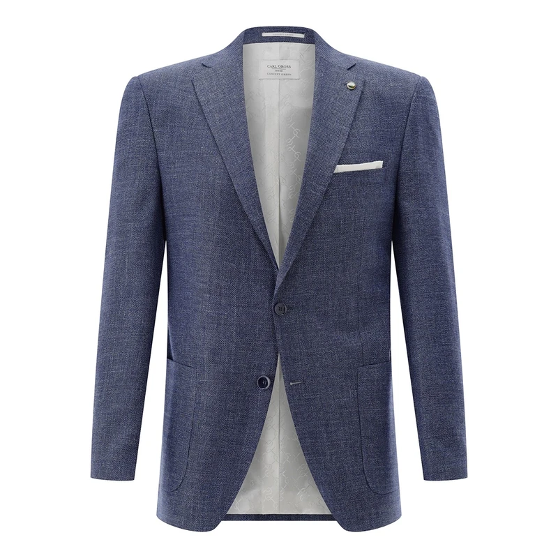 Heren Colbert 41.326S0 / 127932 Carl Gross BLAUW DESSIN