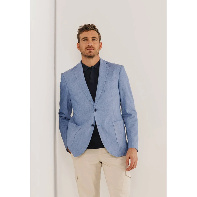 Heren Colbert 71115809 State of Art MIDDEN BLAUW