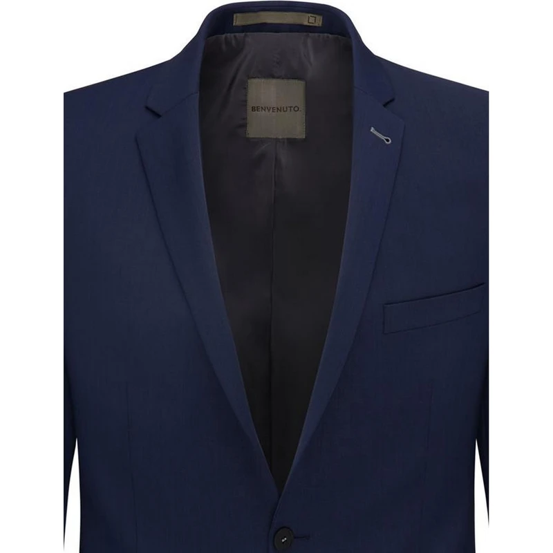 Heren Colbert othello Club Benvenuto MIDDEN BLAUW