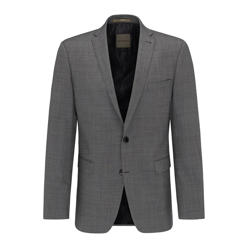 Heren Colbert Romeo Benvenuto LICHT GRIJS