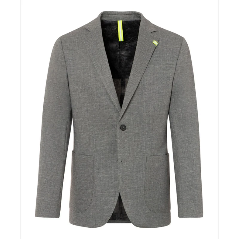 Heren Colbert SNEAKER JACKET Benvenuto LICHT GRIJS