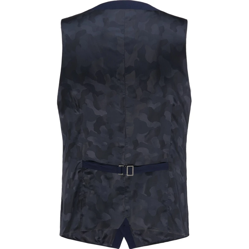 Heren Gilet 20848616630 Benvenuto MIDDEN BLAUW