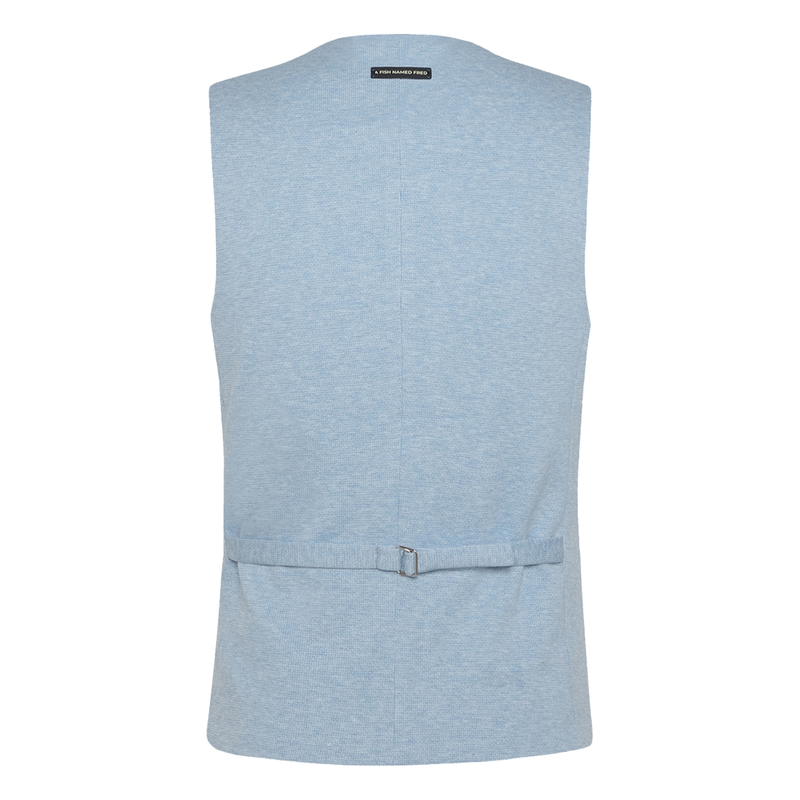 Heren Gilet 31.135.610 A fish named fred BLEU