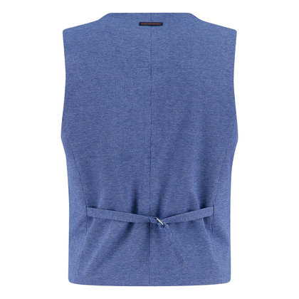 Heren Gilet 31.143.608 Blauw