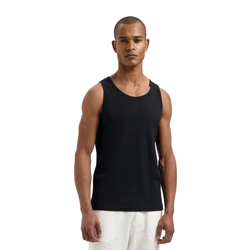 Heren Hemd 203074 Kev Singlet Dstrezzed ZWART
