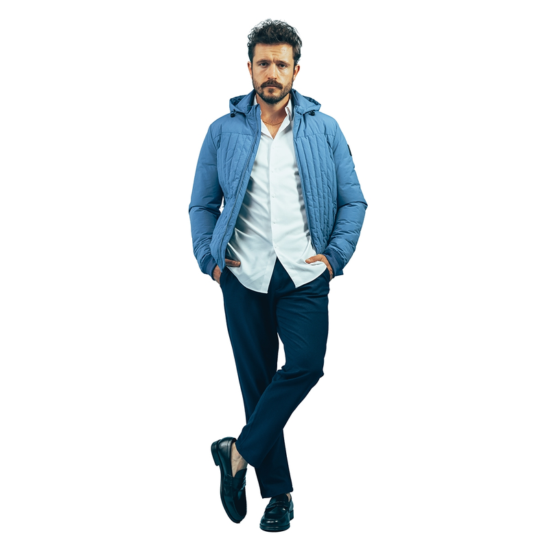 Heren Jack AT013-50002 Agiato MIDDEN BLAUW