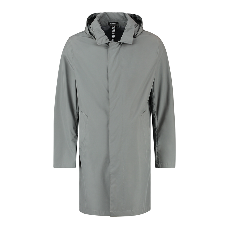 Heren Jas Mac 7square BRUIN MELE