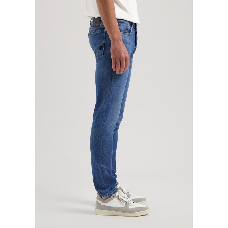 Heren Jeans 551504 Sir B - Afthentiko Blue Dstrezzed BLEU
