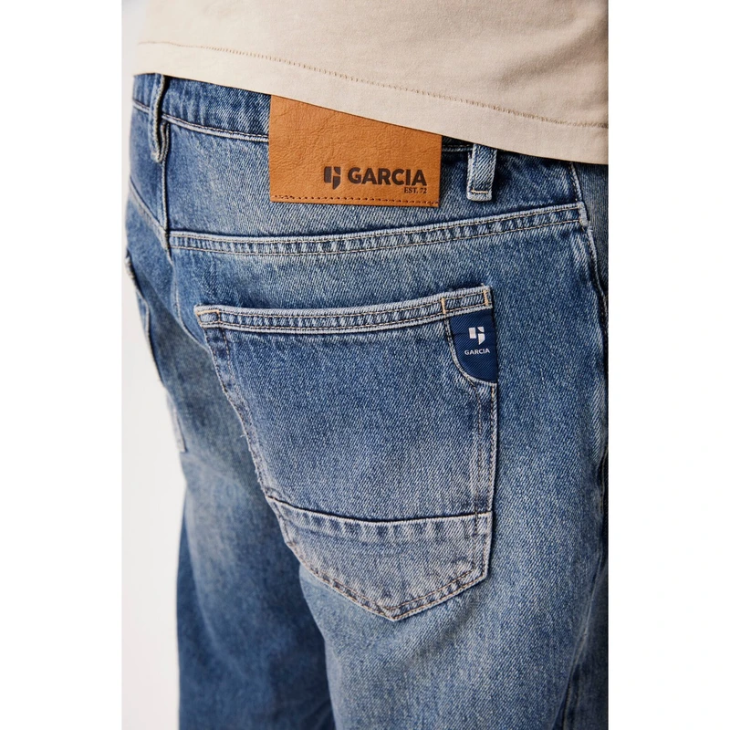 Heren Jeans 682 Garcia MID BLUE DENIM