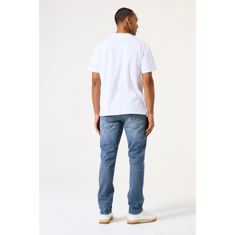 Heren Jeans 691 Rocko L34 Garcia MID BLUE DENIM
