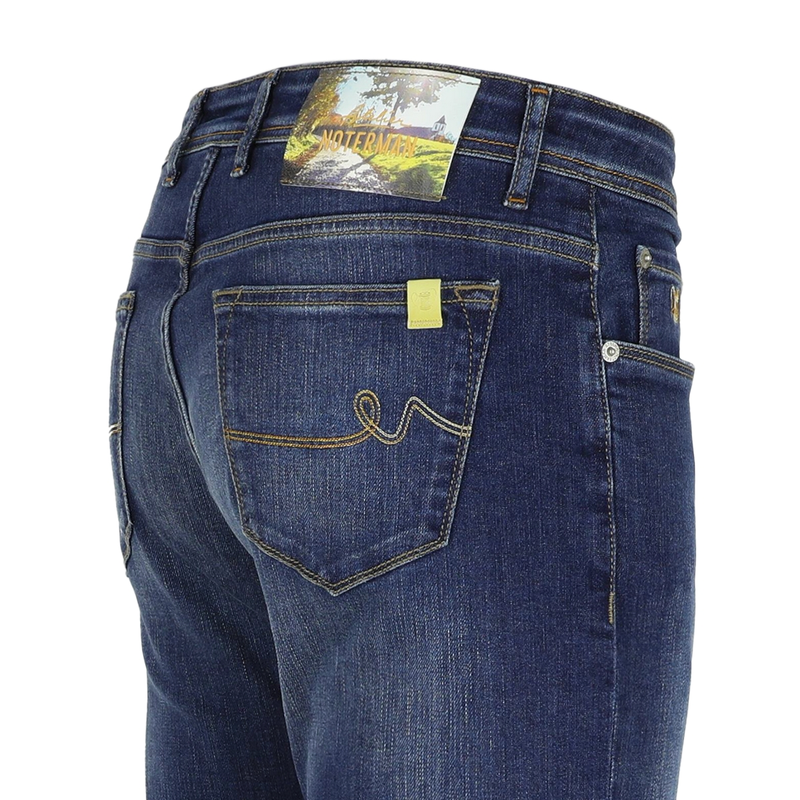 Heren Jeans ATN01S-A25-0638.102 Atelier Noterman DARK BLUE DENIM