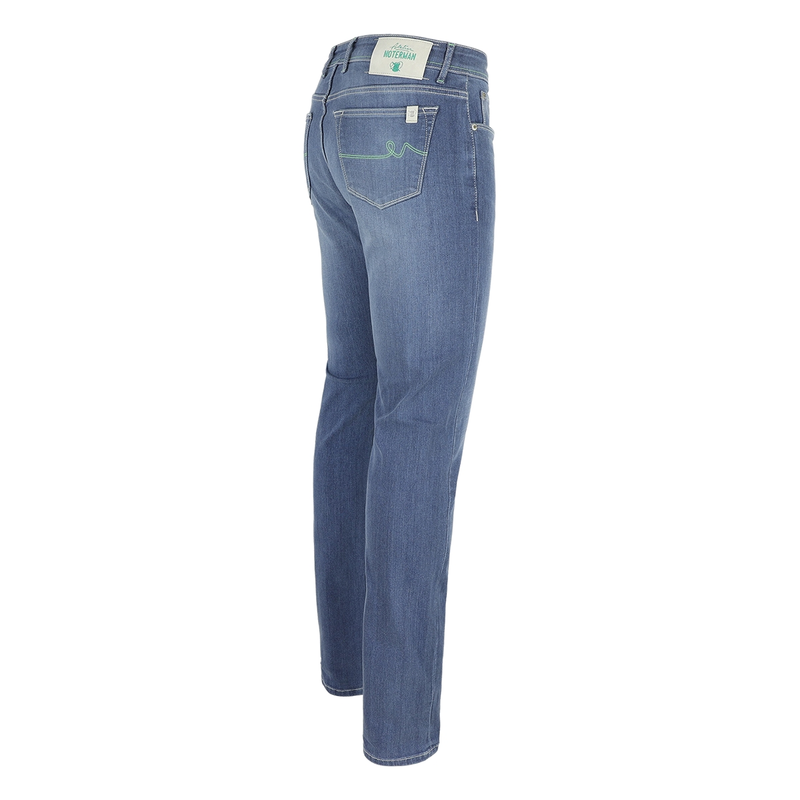 Heren Jeans ATN01S-A29-0638.115 Atelier Noterman MID BLUE DENIM