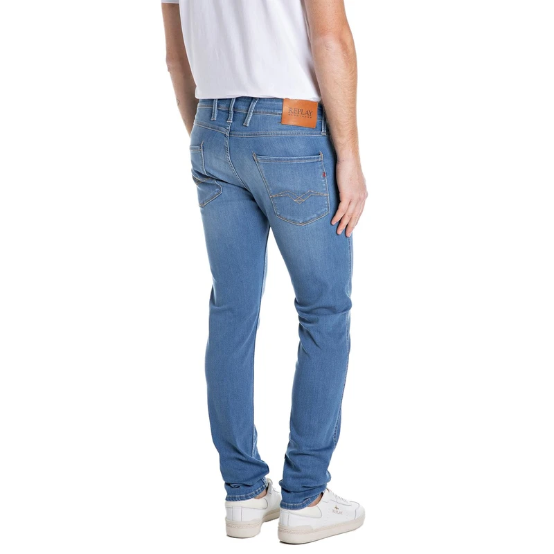 Heren Jeans M914D.41A.876 Replay MID BLUE DENIM
