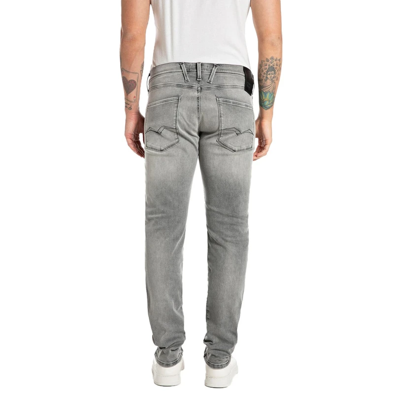 Heren Jeans M914E.661.07B Replay GREY DENIM
