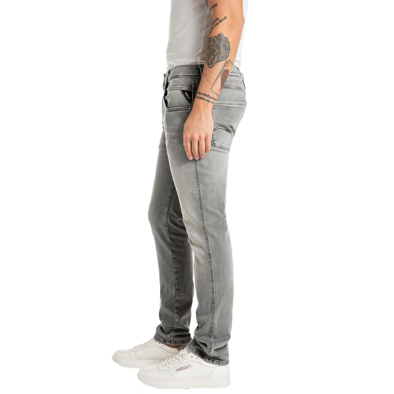 Heren Jeans M914E.661.07B Replay GREY DENIM