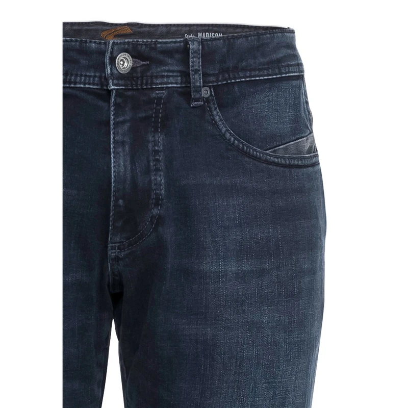Heren Jeans Madison Camel Active BLAUW DESSIN