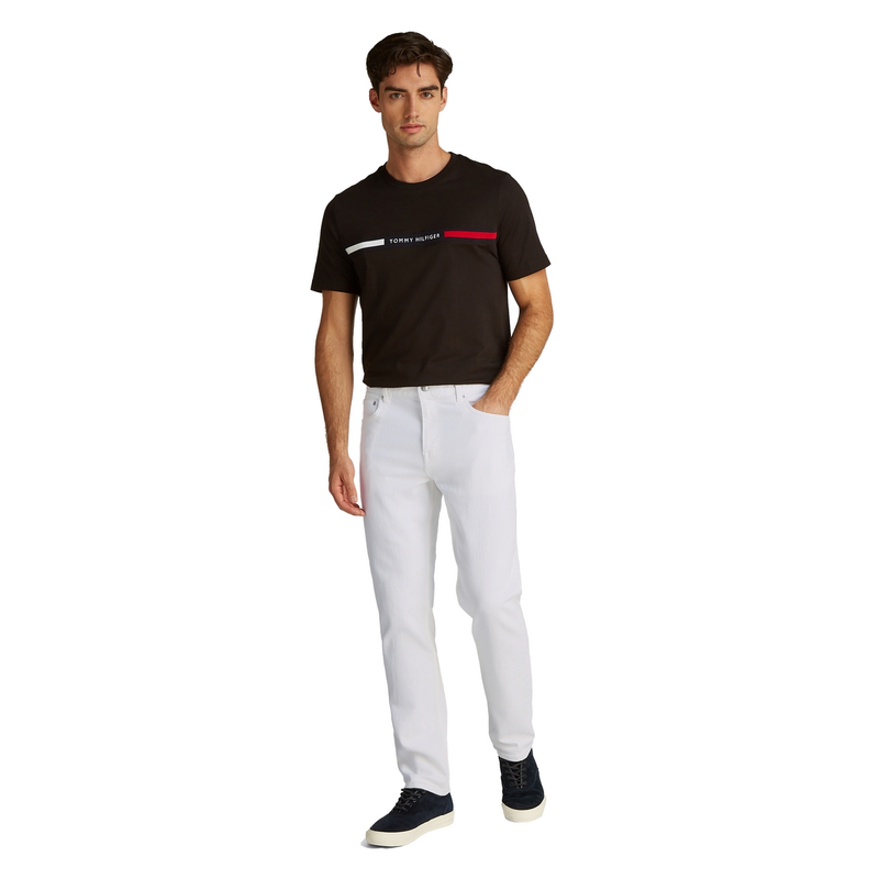 Heren Jeans MW0MW38812.1CE Tommy Hilfiger WHITE DENIM