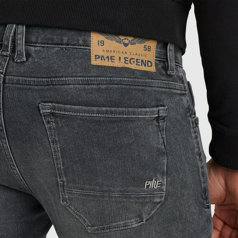 Heren Jeans NAVIGATOR COMFORT DARK GREY PME Legend MIDDEN BLAUW