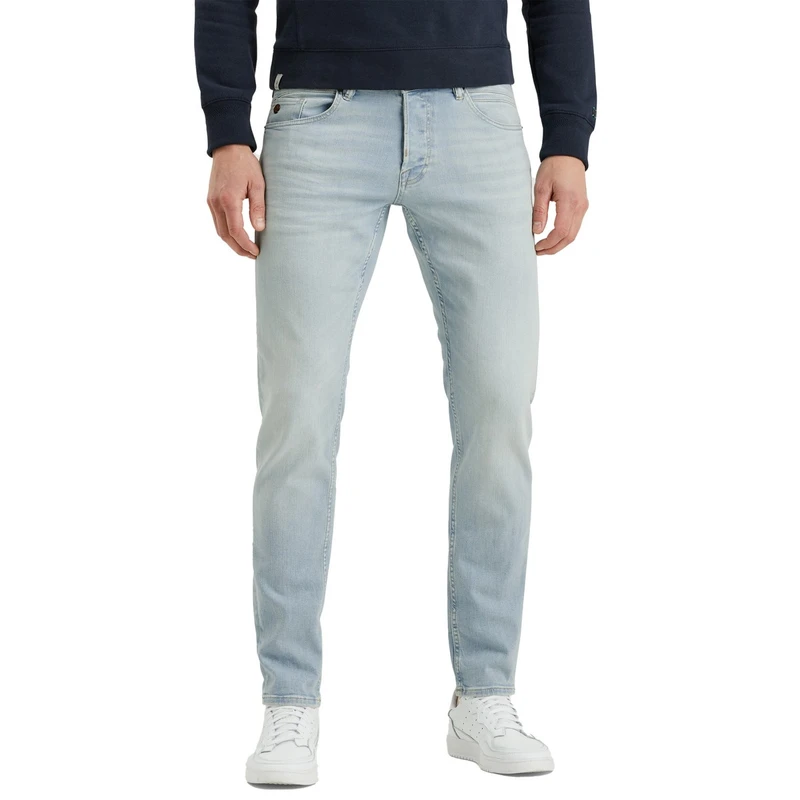 Heren Jeans SHIFTBACK TAPERED SUMMER BLUE SKY Cast Iron MID BLUE DENIM