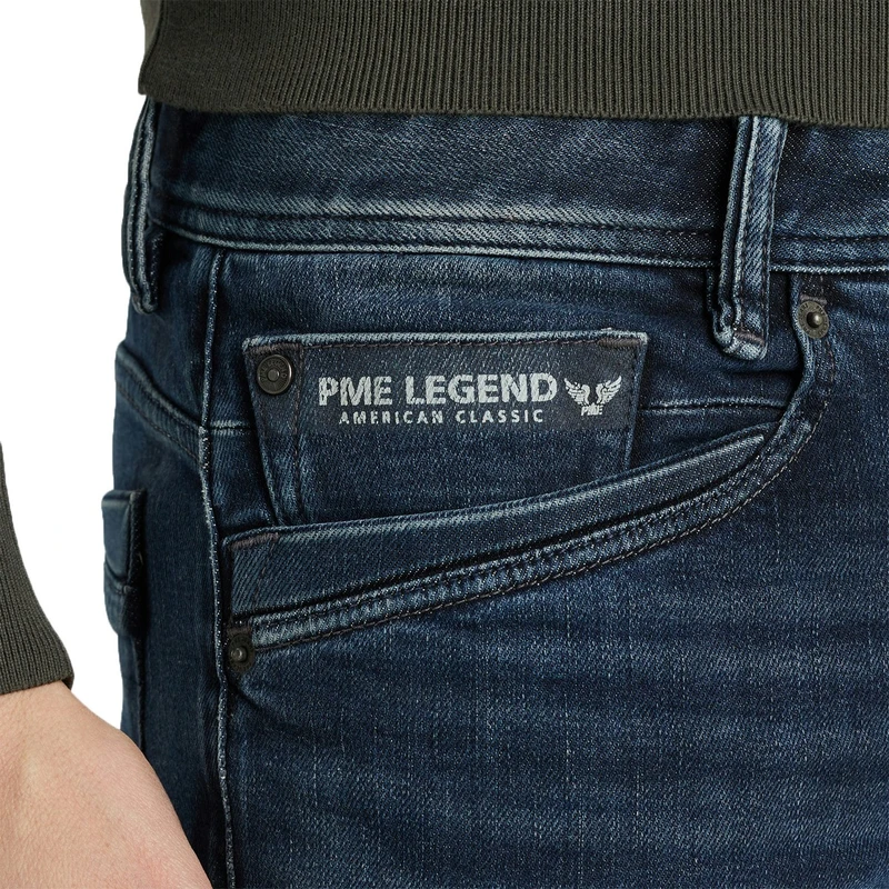 Heren Jeans SKYRAK DEEP INTENS INDIGO PME Legend MID BLUE DENIM