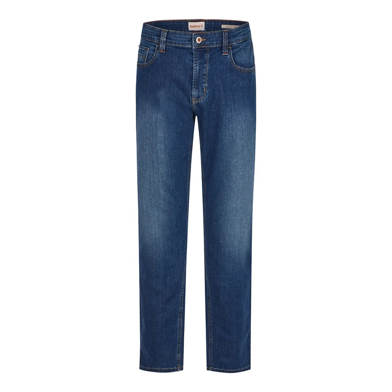 Heren Jeans style PARKER Hattric MID BLUE DENIM