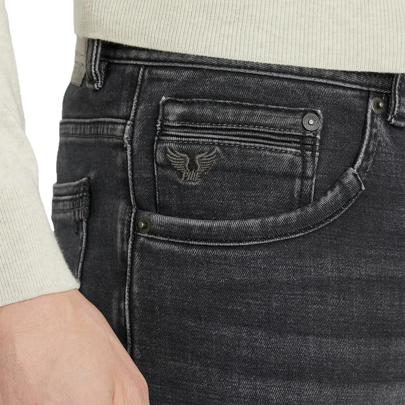 Heren Jeans TAILWHEEL MID DARK GREY PME Legend GREY DENIM