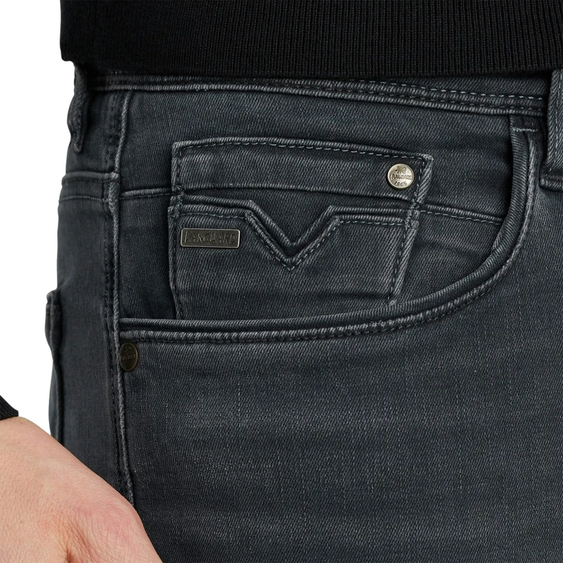 Heren Jeans V12 RIDER Overdye Blue Vanguard MID BLUE DENIM