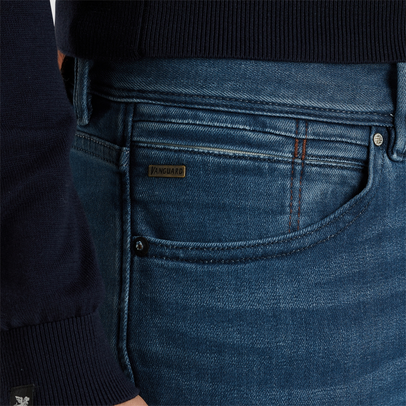 Heren Jeans V7 RIDER Vanguard STONE WASHED DENIM