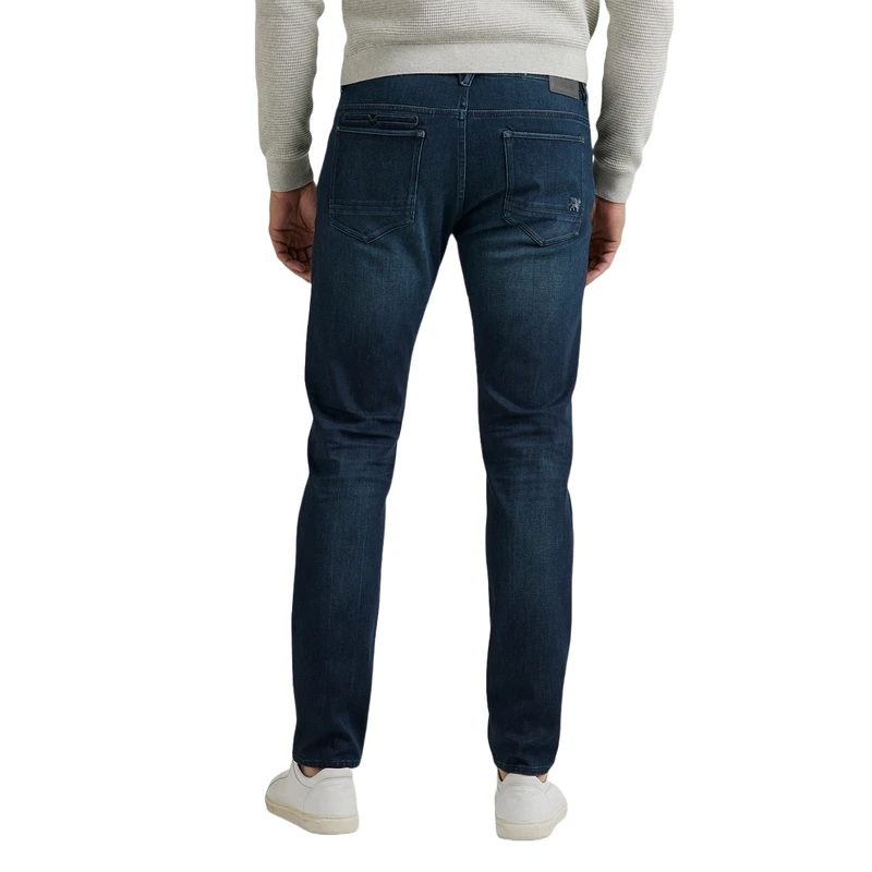 Heren Jeans V850 RIDER BLUE NIGHT USED Vanguard DARK BLUE DENIM