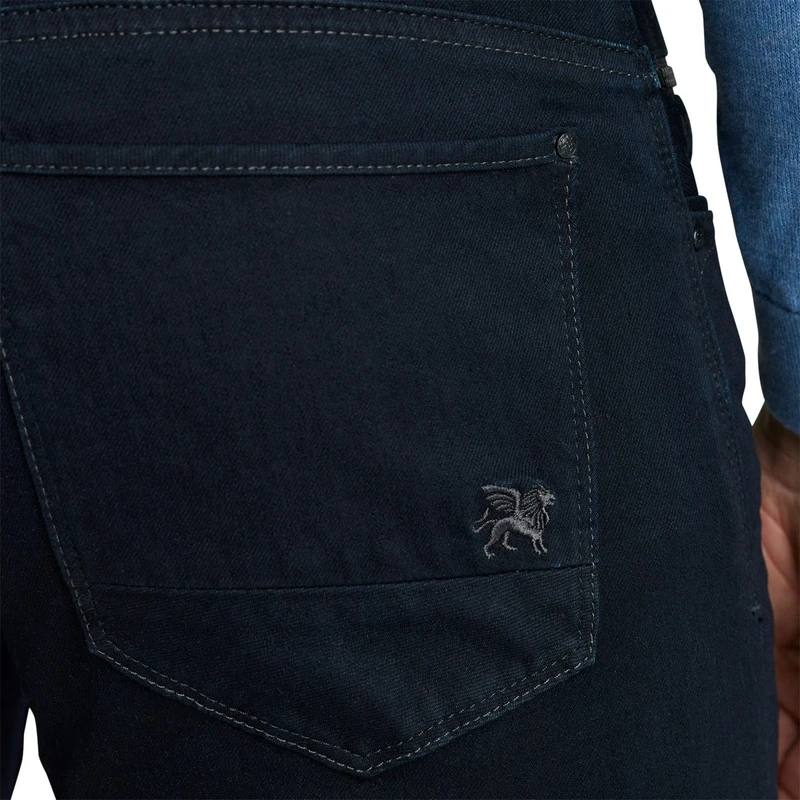 Heren Jeans V850 RIDER INTENSE FOUR WAY Vanguard STONE WASHED DENIM