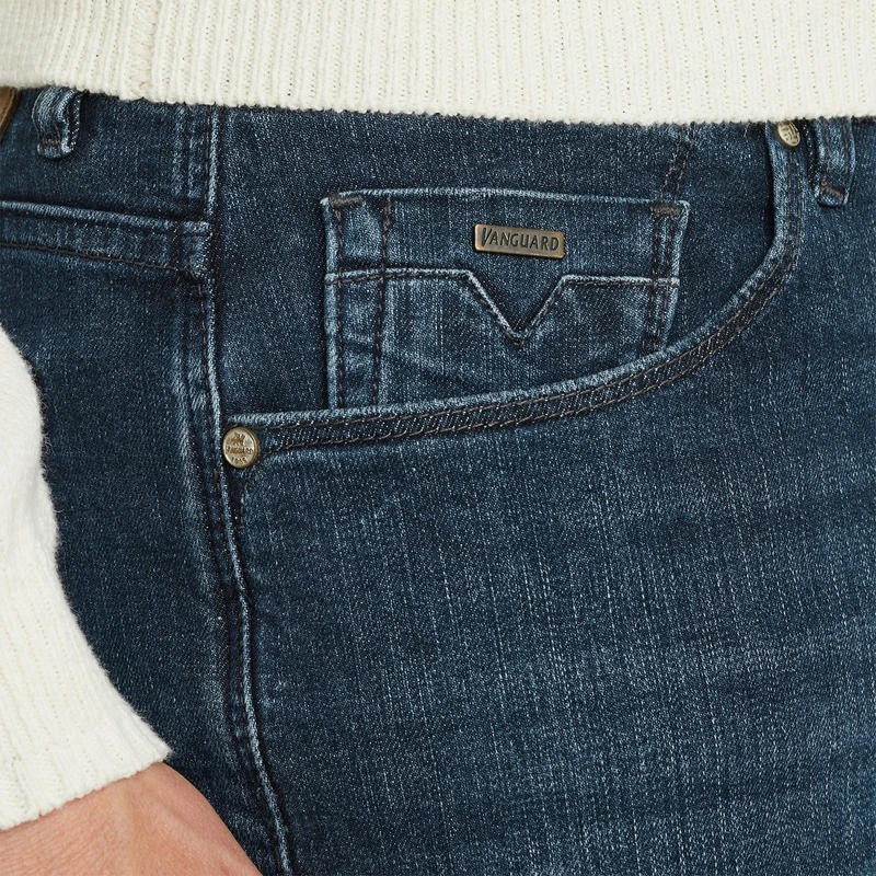 Heren Jeans VTR515-SBW Vanguard DARK BLUE DENIM