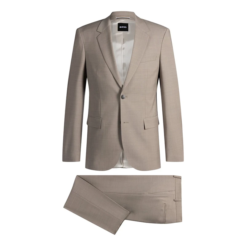 Heren Kostuum H-Houston-2Pcs-243 10269020 01 Boss Black BEIGE