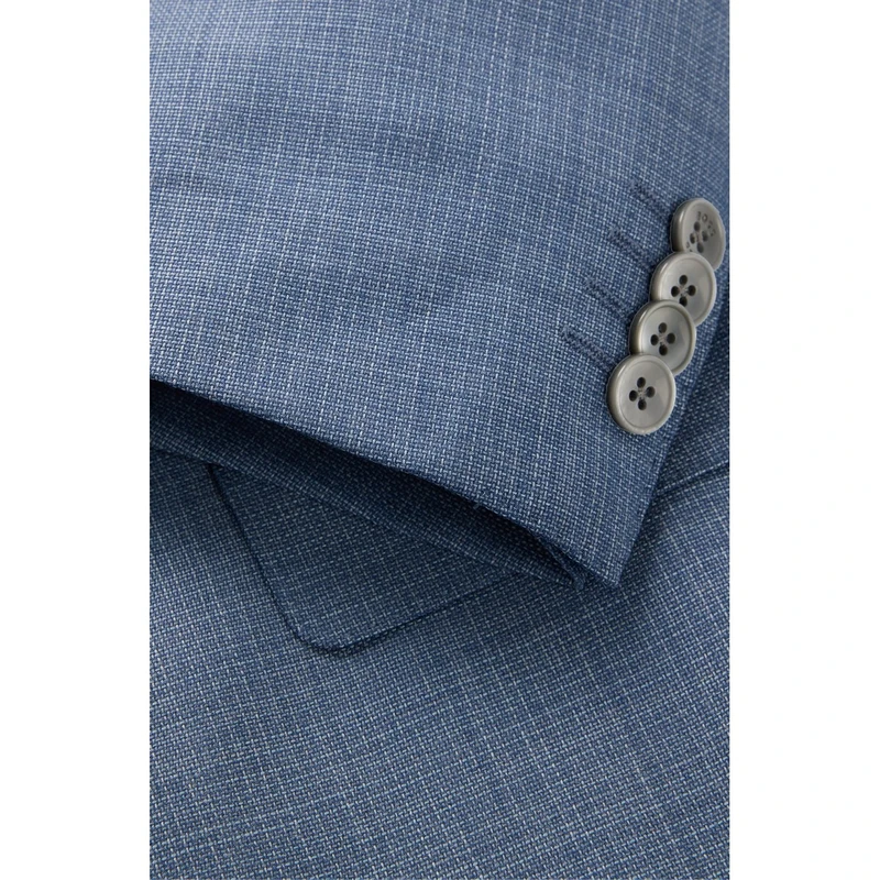 Heren Kostuum H-Huge-2Pcs-224 10271257 01 Boss Black BLEU