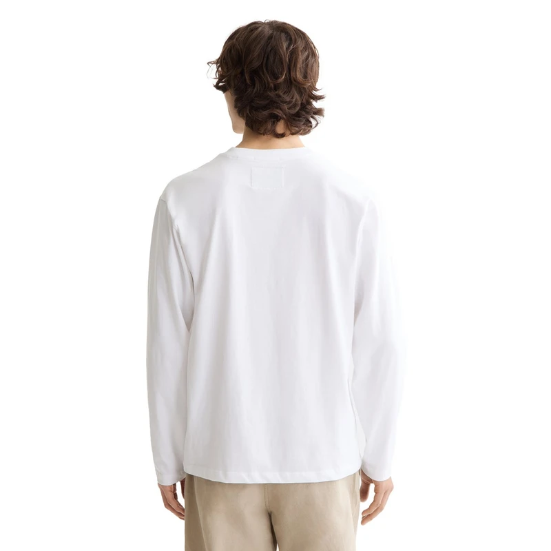 Heren Longsleeve 181704.101 Scotch & Soda Wit