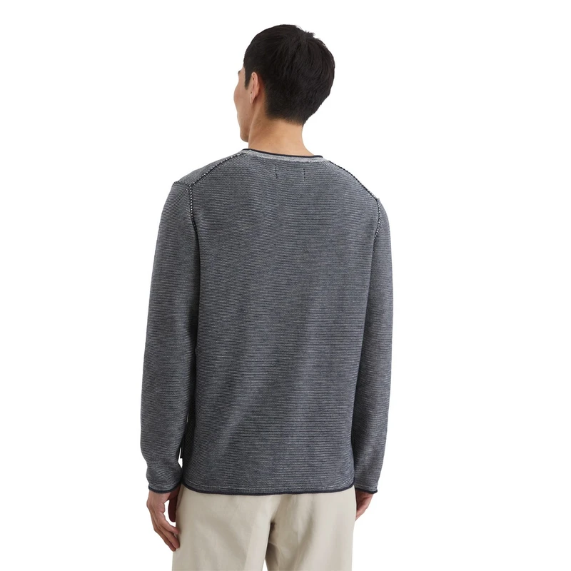 Heren Longsleeve M22504160046 Marc O'Polo NAVY