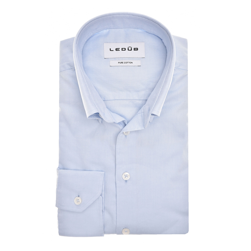 Heren Overhemd 0142877 Ledub BLEU