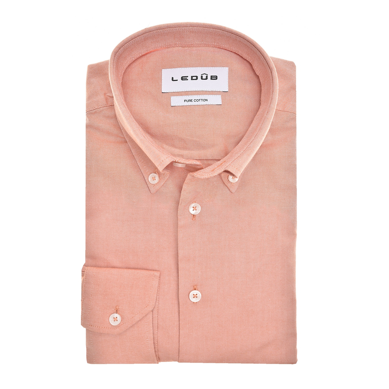 Heren Overhemd 0142877 Ledub ORANJE