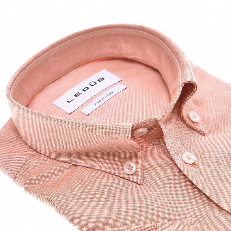 Heren Overhemd 0142877 Ledub ORANJE
