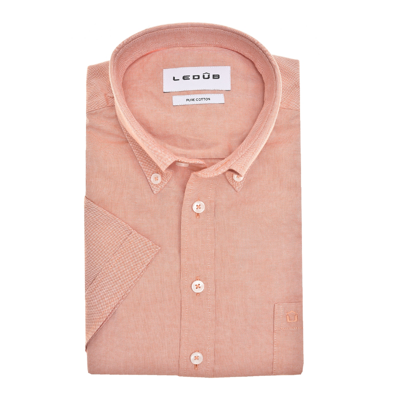 Heren Overhemd 0142878 Ledub ORANJE
