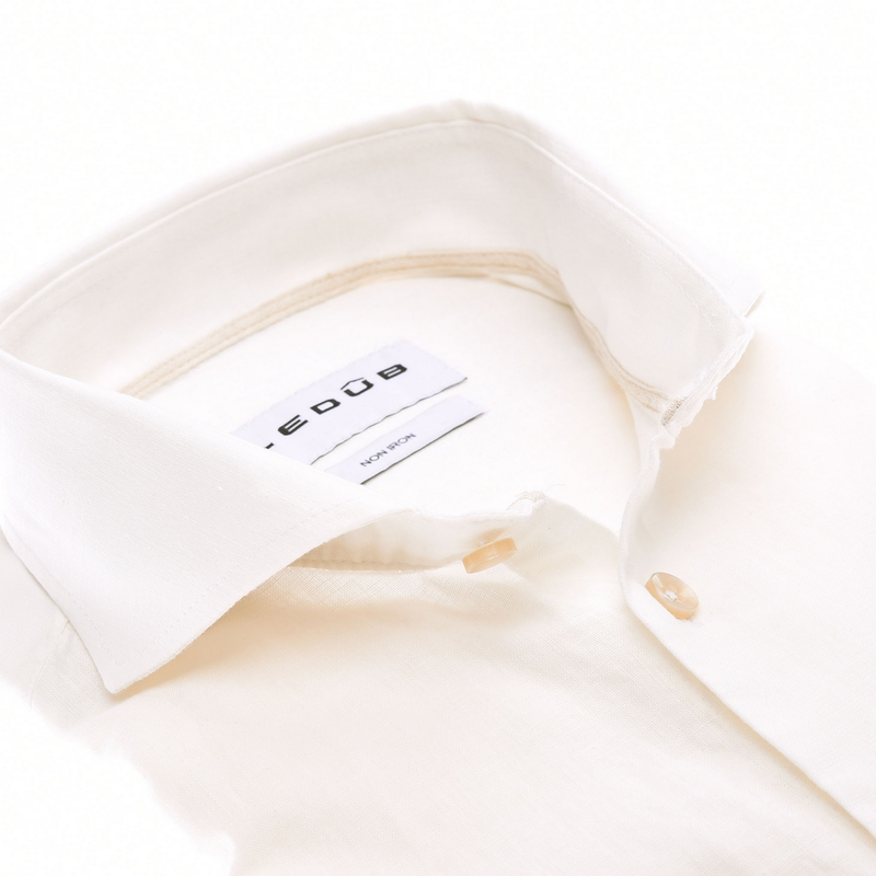 Heren Overhemd 0142940 Ledub OFF-WHITE