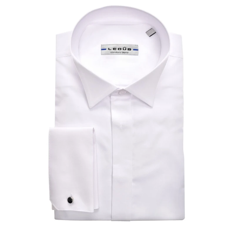 Heren Overhemd 0322782 ML7 Ledub Wit