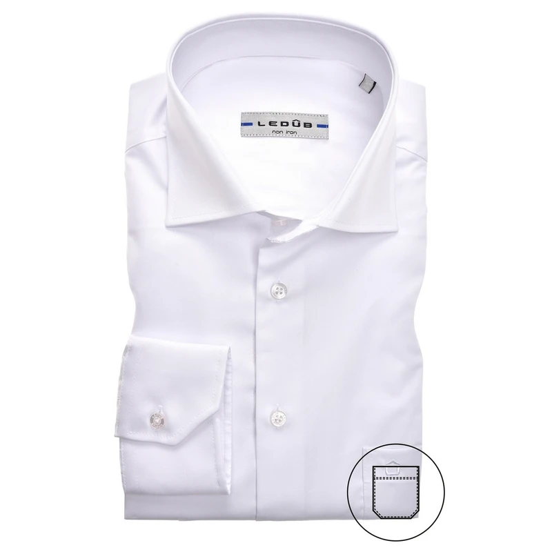 Heren Overhemd 0323508 Ledub Wit