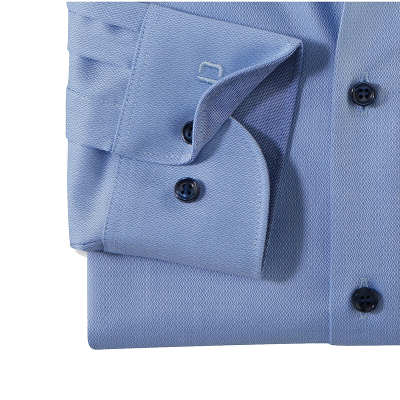 Heren Overhemd 053164 Olymp BLEU
