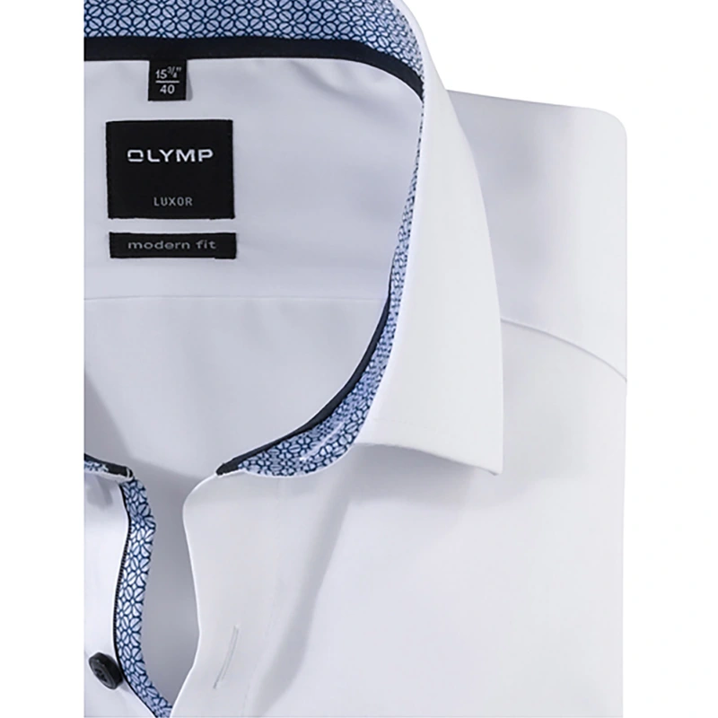 Heren Overhemd 074364 Olymp Wit