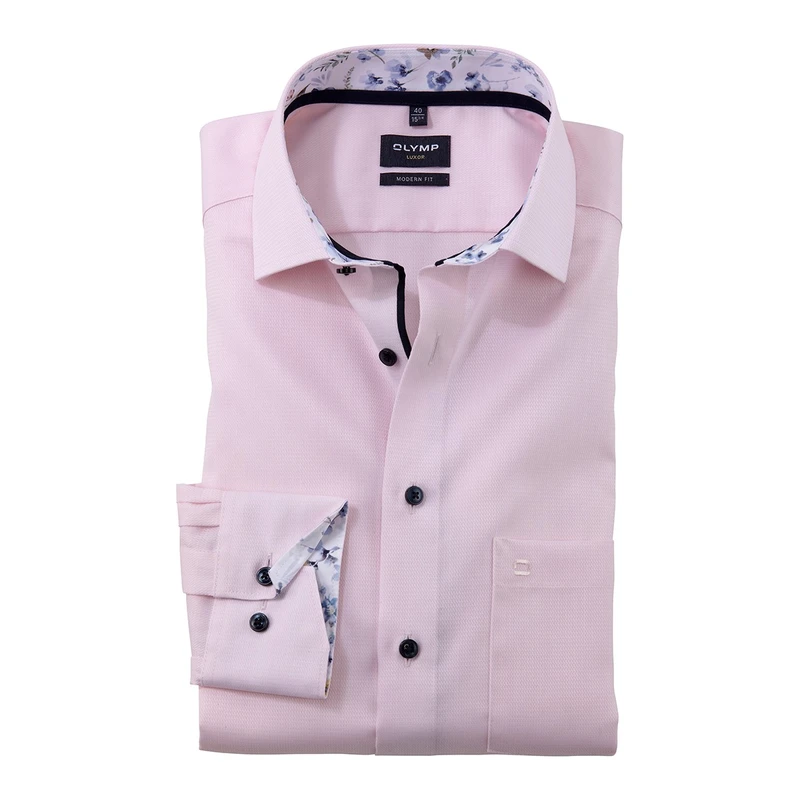 Heren Overhemd 120674 Olymp ROZE