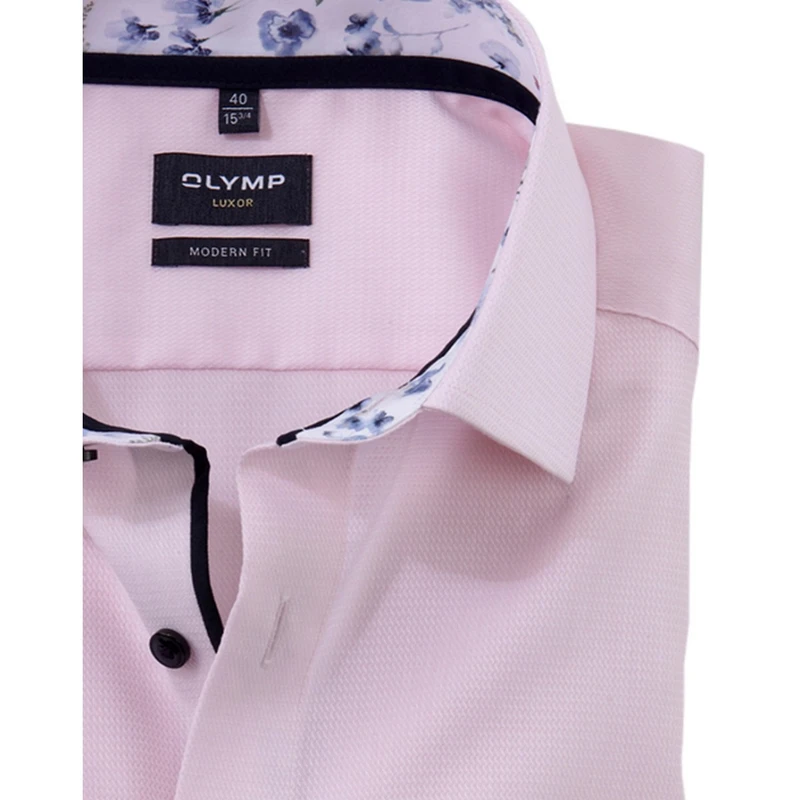 Heren Overhemd 120674 Olymp ROZE