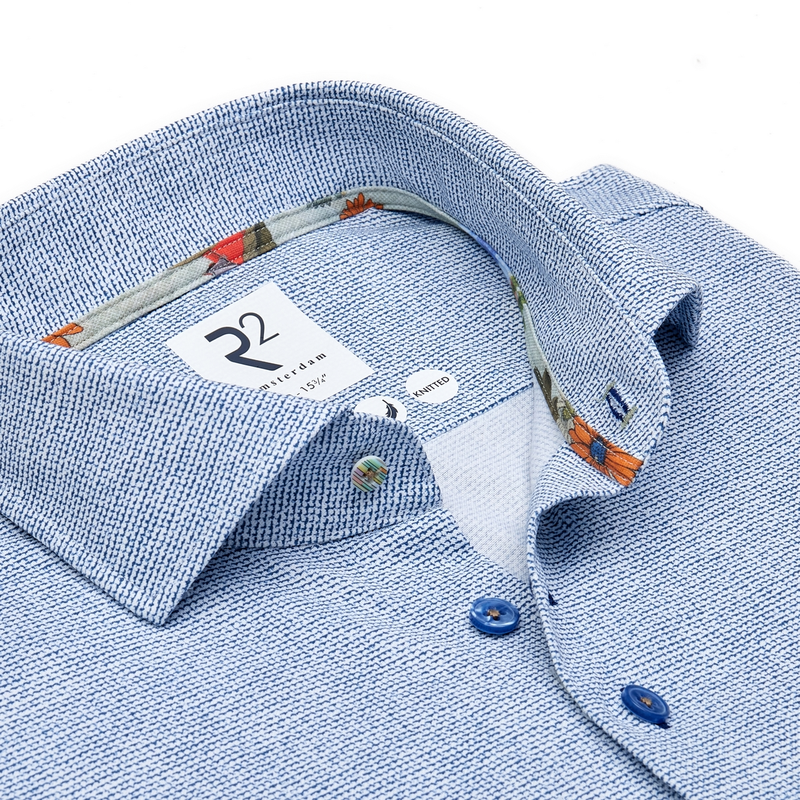Heren Overhemd 128.WSP.002 R2 BLEU